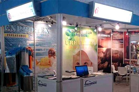 Gian hàng Techtextil Frankfurt năm 2015